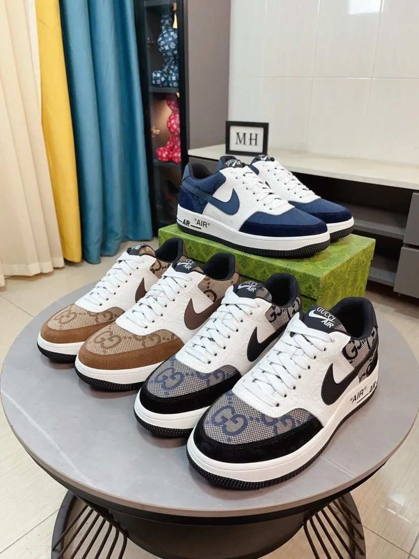 Men's shoes 💰440🌹🌹GUCCI [Gucci] New high-end brand of men's shoes, the latest fashionable casual men's shoes, trendy and versatile style, relaxed and sporty style, uppers imported from Italy, first-layer cowhide, genuine leather lining and ultra-fine workmanship. Original personalized fashionable rubber wear-resistant outsole, light and comfortable on the foot, size 38-44